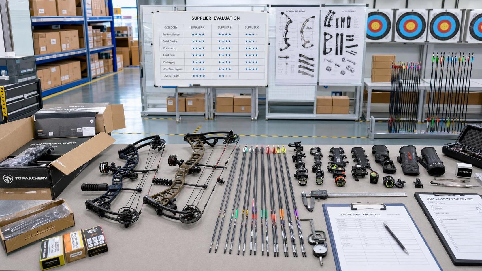 How to Compare Archery Equipment Wholesale Suppliers