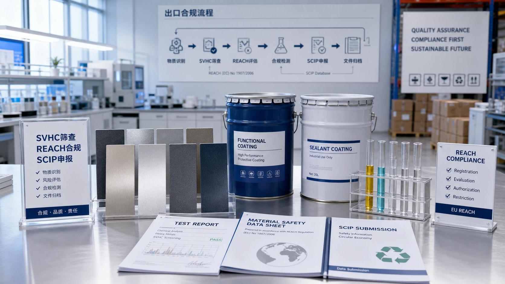 EU Rule Takes Effect: Functional Coatings Face SVHC 247 Screening