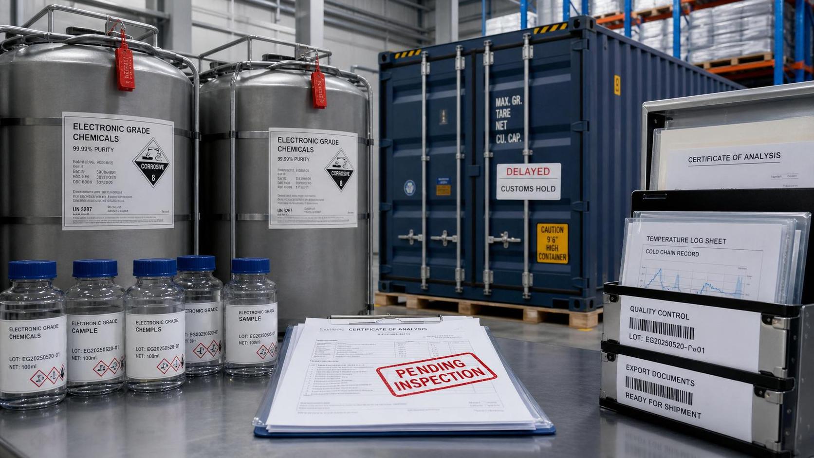 CBP Tightens Checks on Electronic Grade Chem Exports