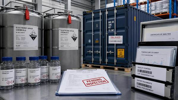 CBP Tightens Checks on Electronic Grade Chem Exports