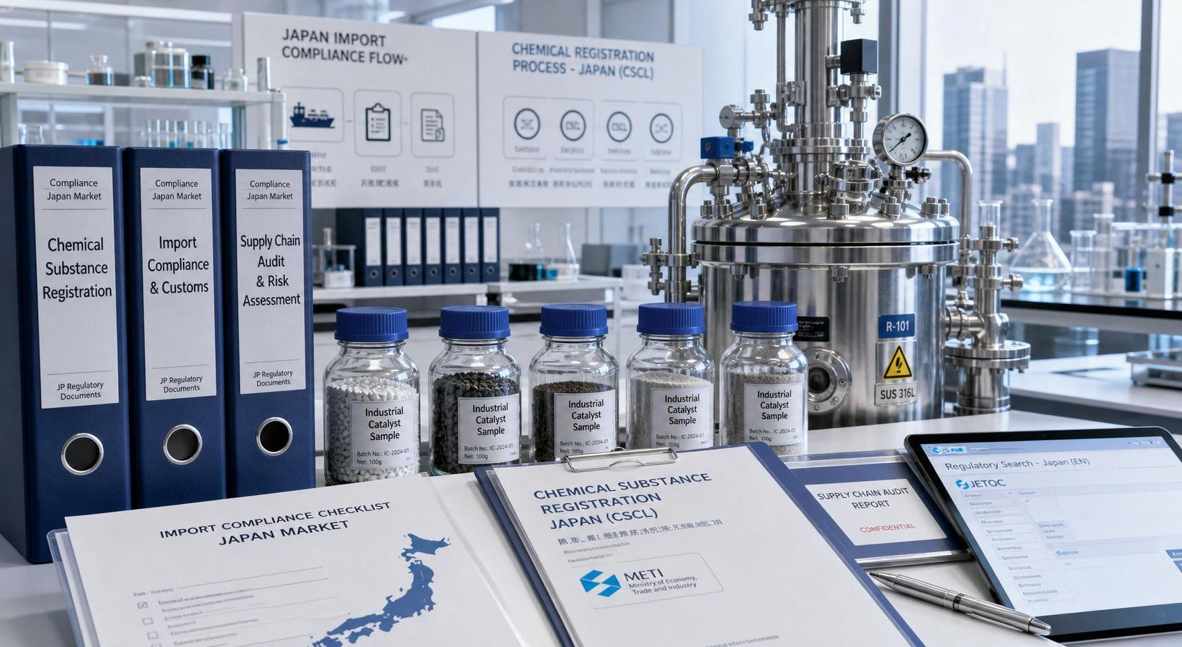 Japan METI Revises CSCL for Ind. Catalysts Imports