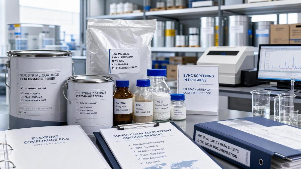 ECHA Adds 12 SVHCs, Broadening Coatings Export Checks