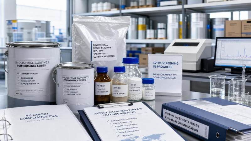 ECHA Adds 12 SVHCs, Broadening Coatings Export Checks