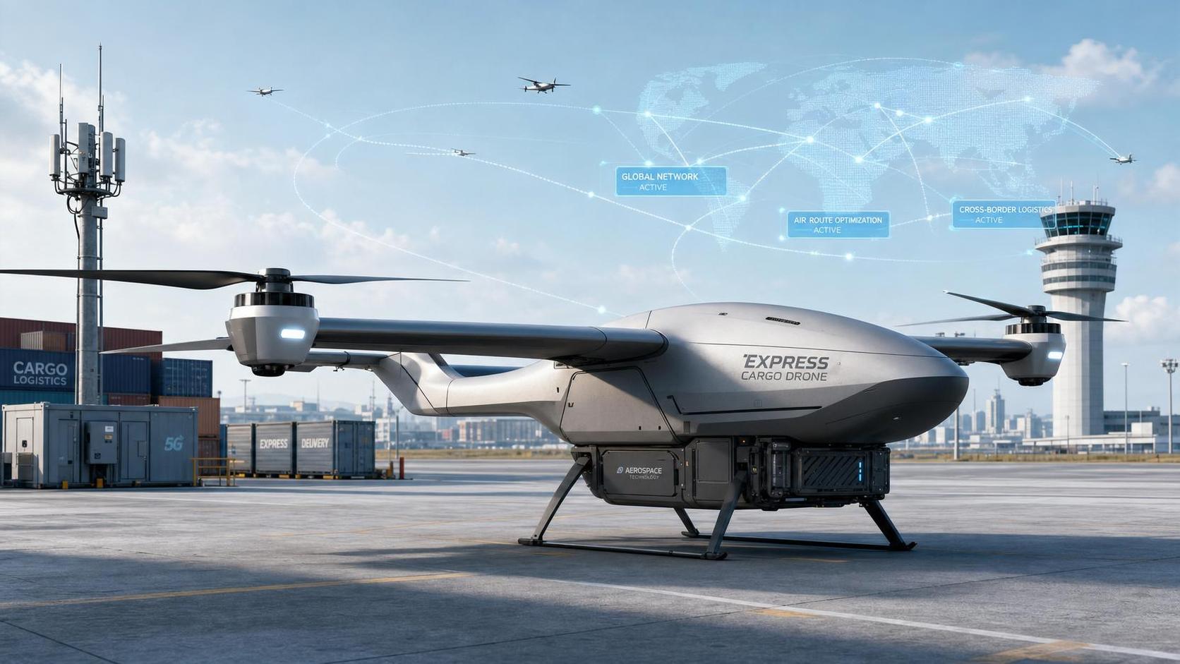 IATA Adopts Sky Grid Template for Cargo Drones