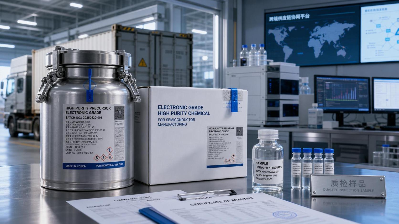 FDA Adds Five High-Purity Precursors to Import Filing List