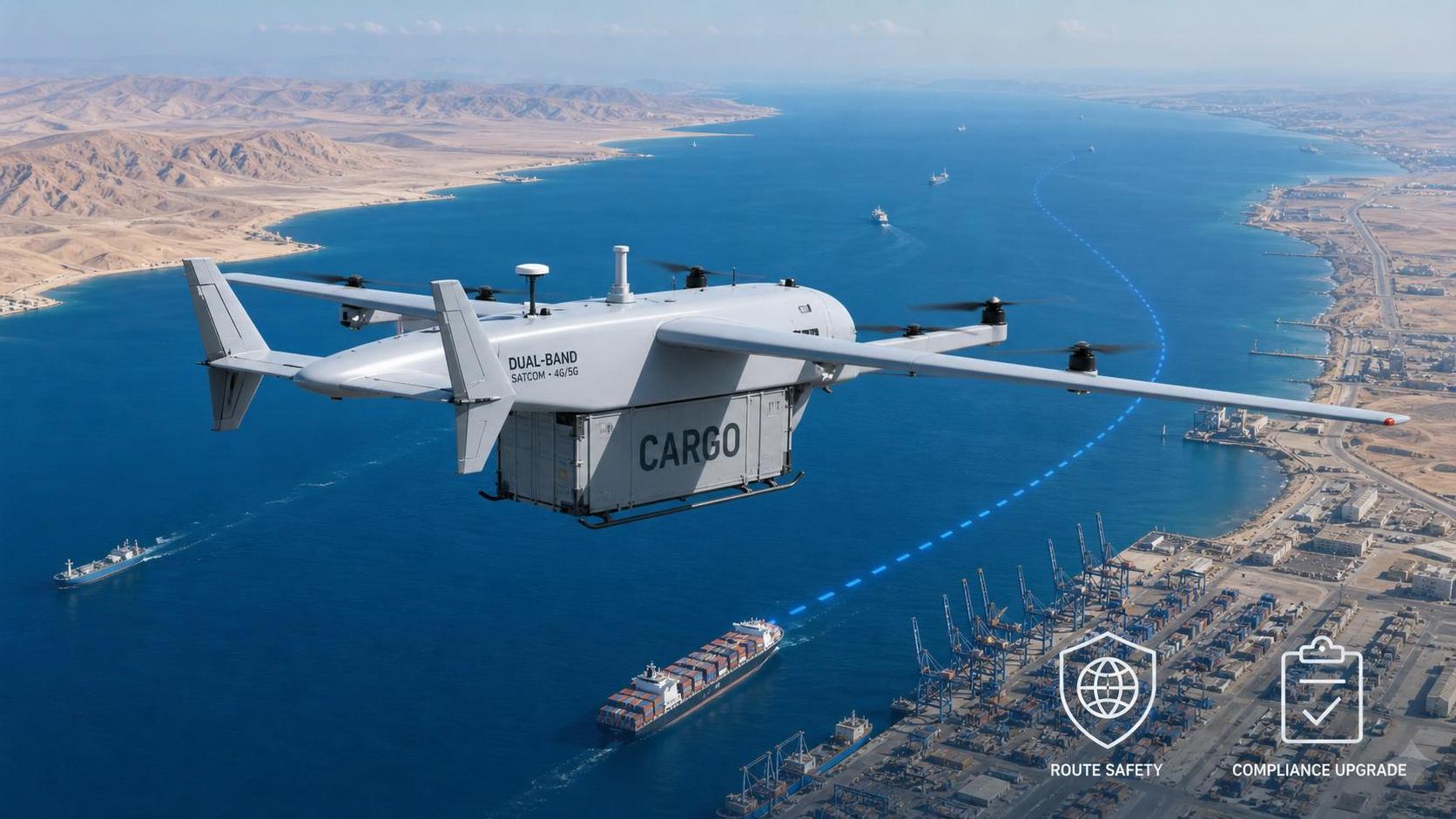 IATA Tightens Cargo Drone Rules for Red Sea Routes