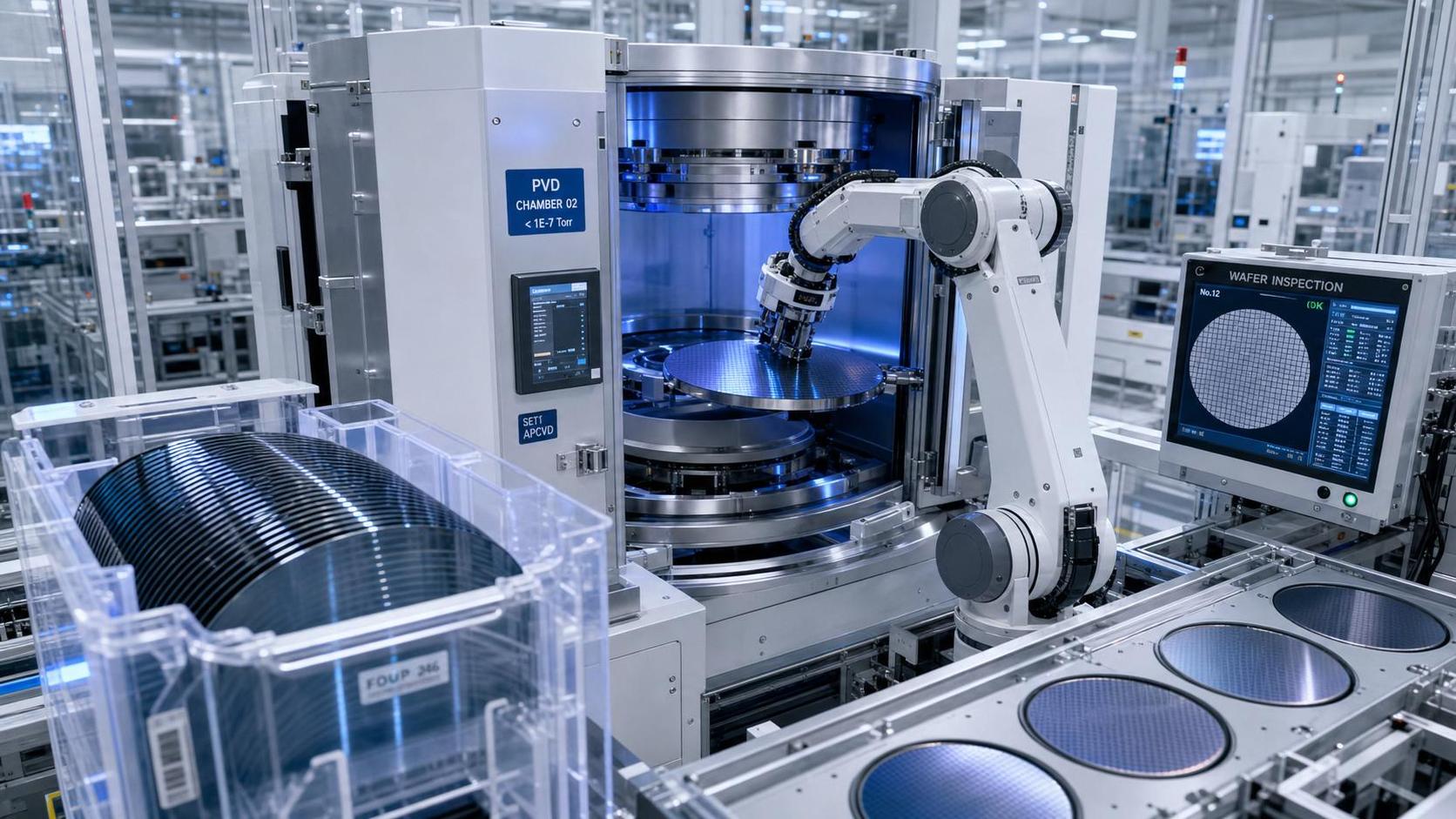Economy of Atoms for Semiconductors: What Improves Yield and Cost