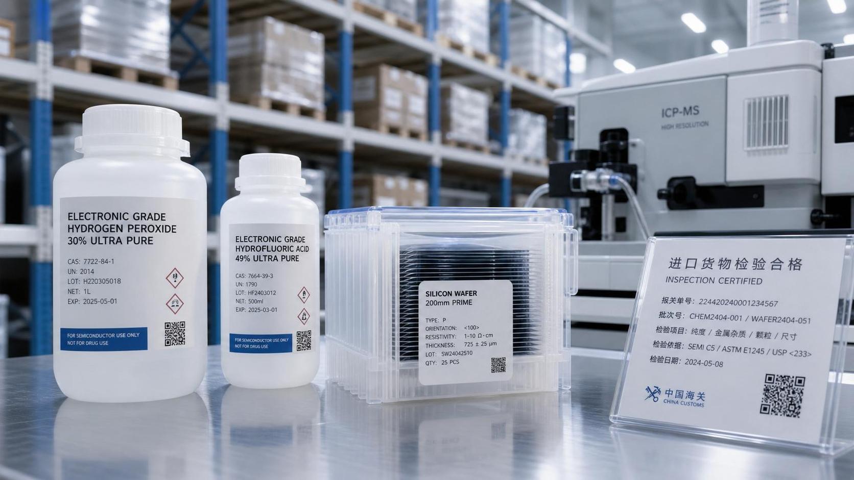 FDA Tightens Import Rules for Electronic Grade Chem