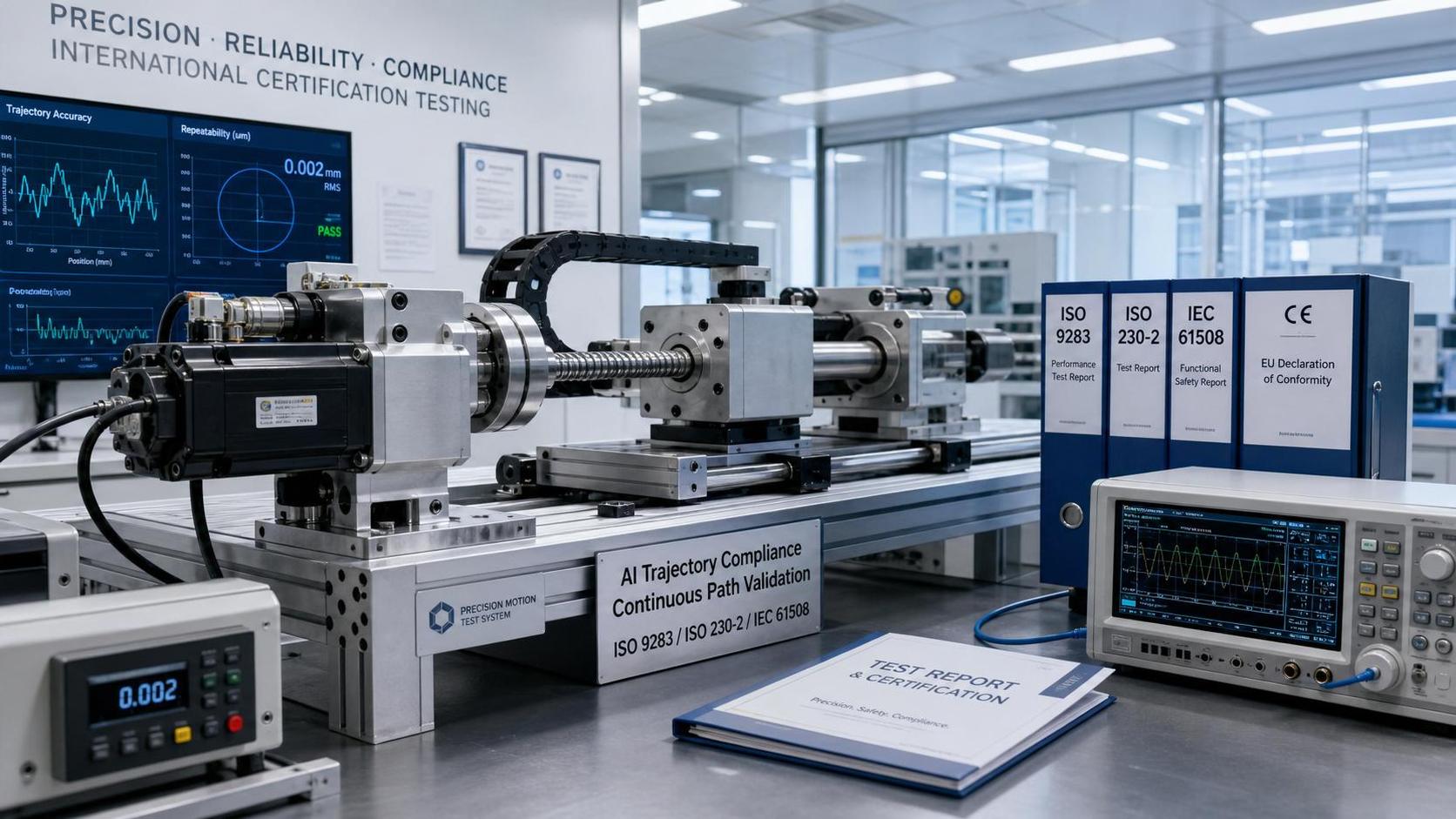 TUV Rheinland Adds AI Path Test for Servo Certification