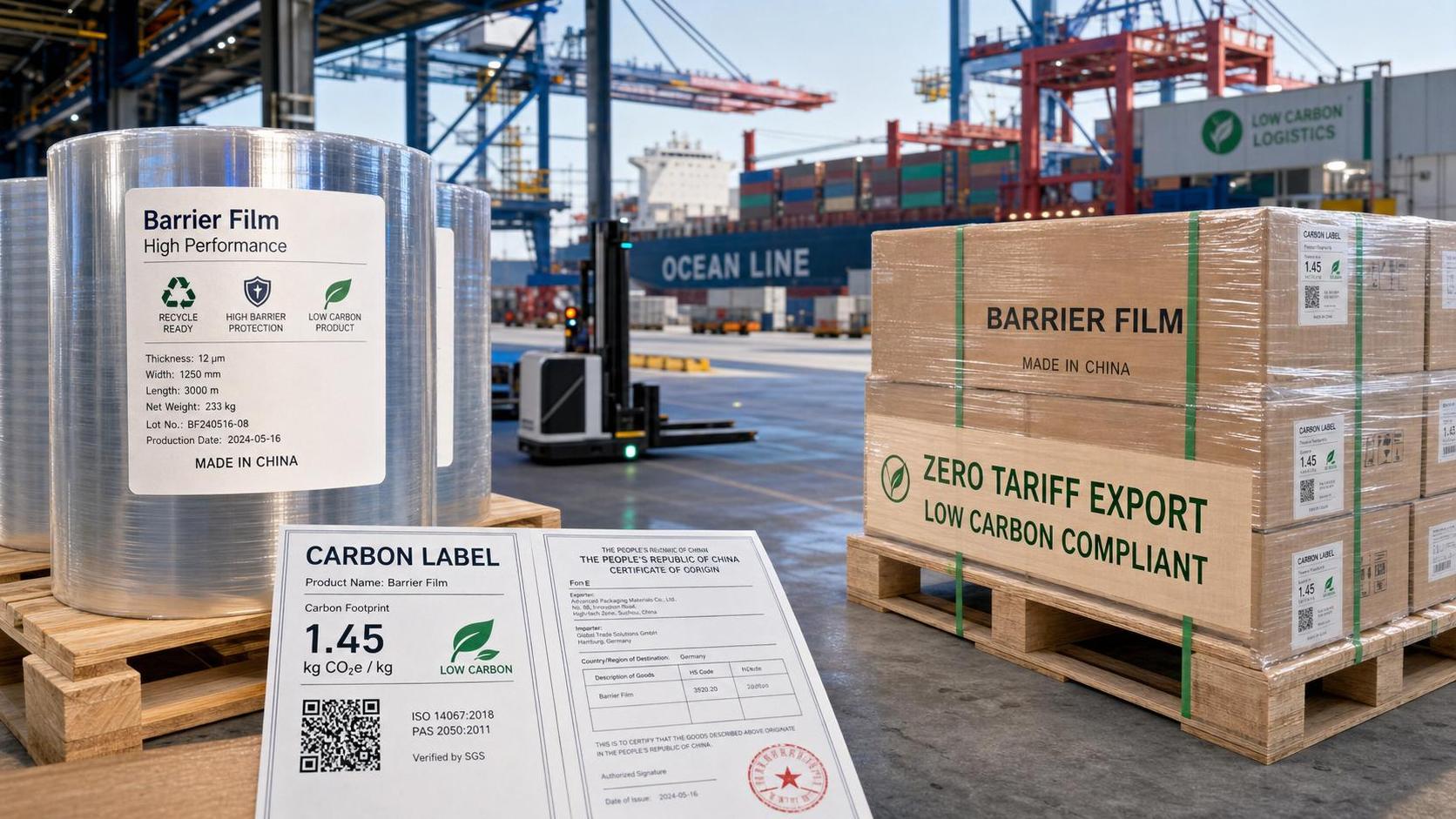 Vietnam Zeroes Barrier Film Tariffs, Adds AI Carbon Label Rule