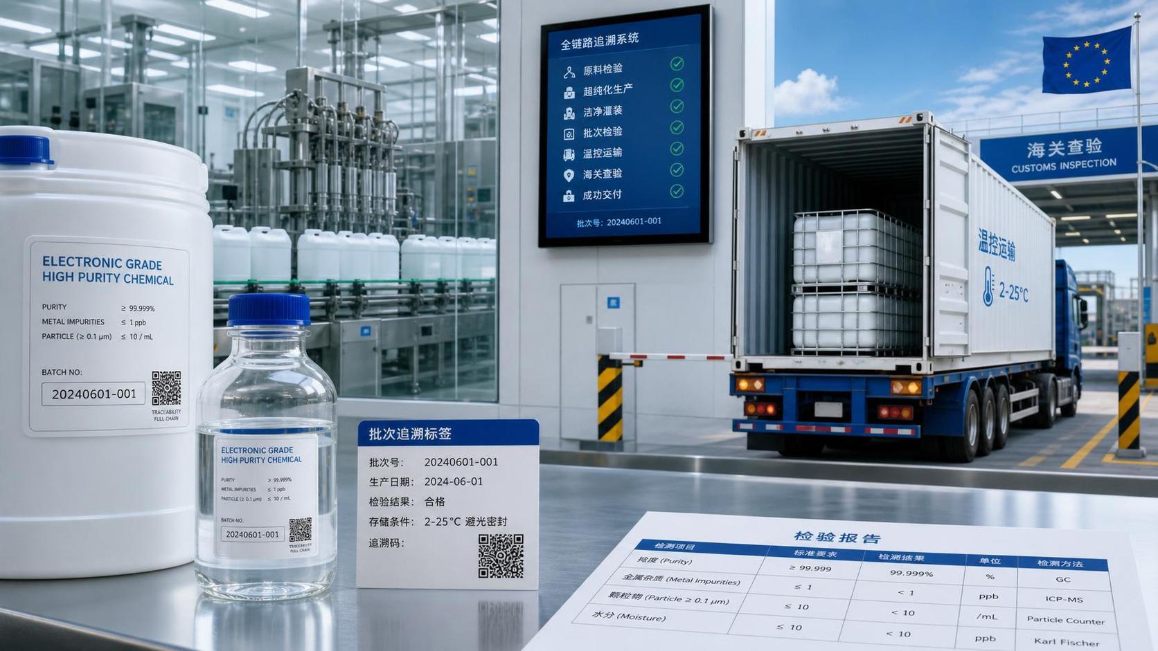EU Rule Takes Effect for AI Traceability in Electronic Grade Chem Imports