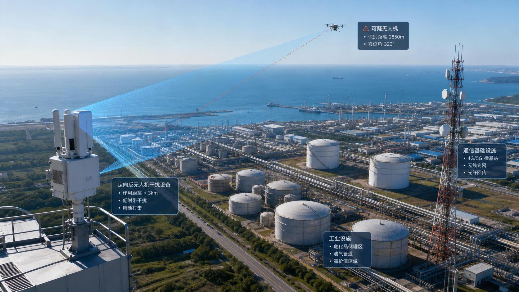 Long-Range Drone Jamming Systems: Key Range Limits, Interference Risks, and Use Cases
