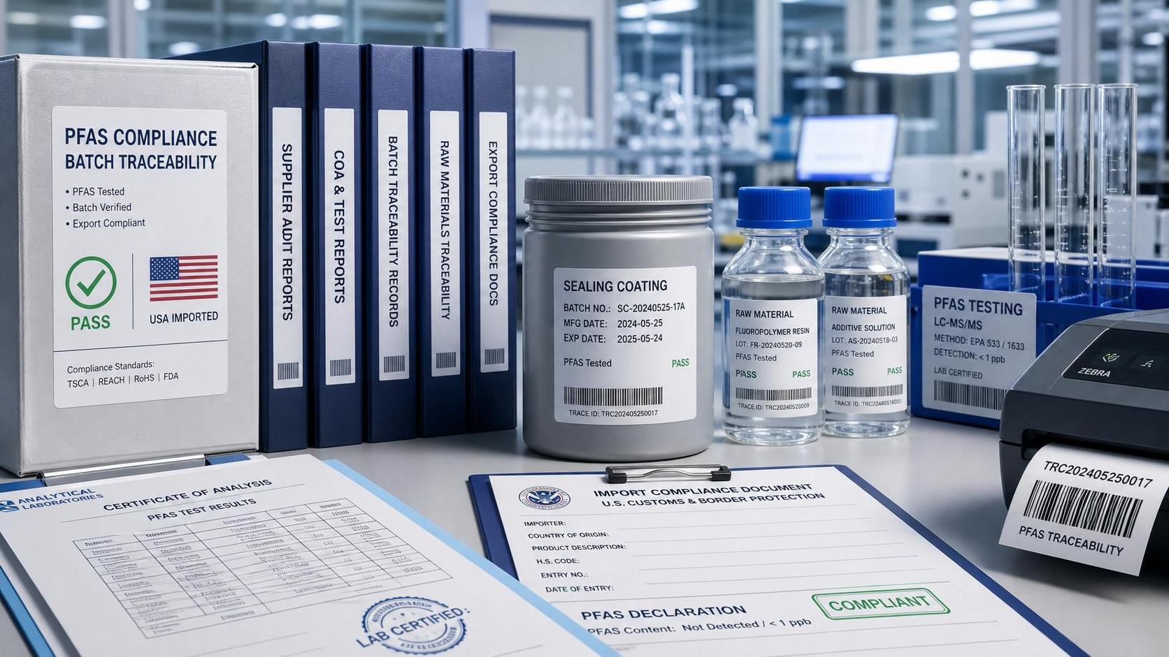 FDA Extends PFAS Traceability in Functional Coatings