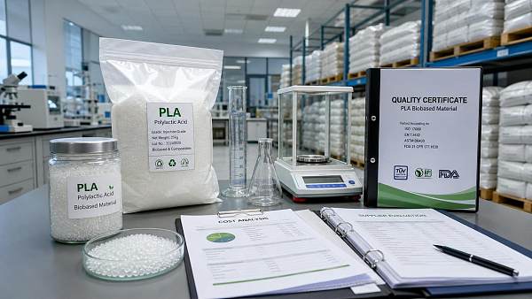How to Evaluate a PLA Material Supplier for Quality and Cost