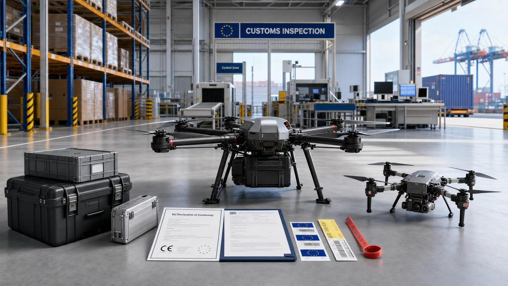 EASA Rule Takes Effect for Cargo Drone Imports