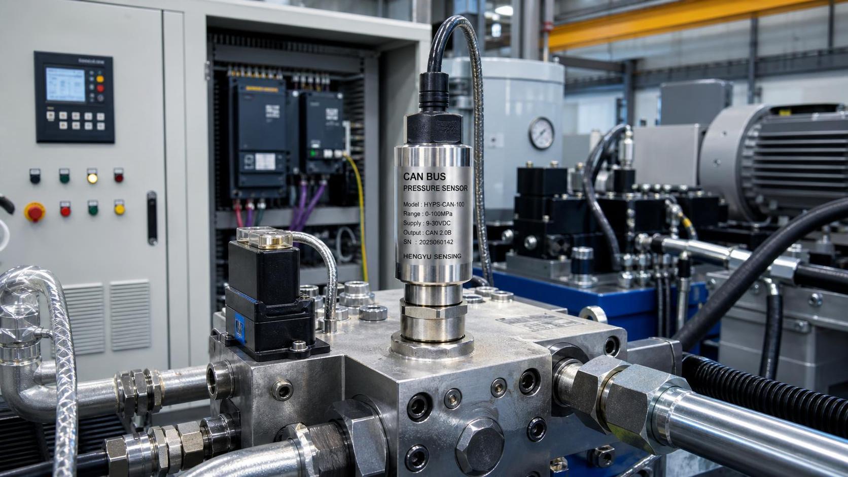 How to Select CAN Bus Hydraulic Sensors for Pressure Accuracy and EMI Resistance