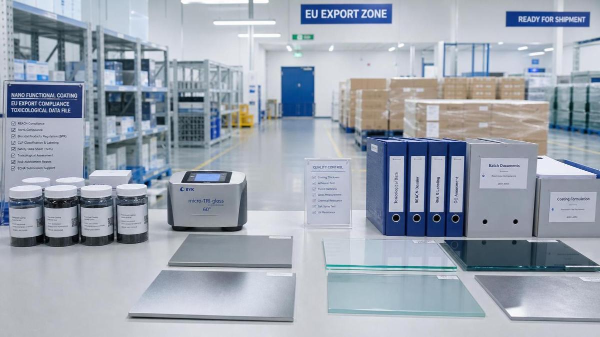 EU REACH Update Tightens Nano Coating Export Filings EU REACH Update Tightens Nano Coating Export Filings