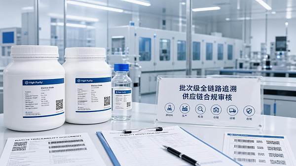 FDA Tightens Traceability for Electronic Grade Chem Imports