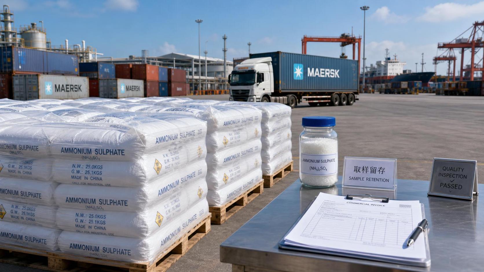 China Tightens Export Inspection for Ammonium Sulfate