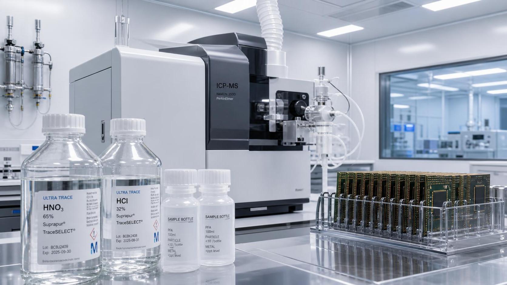 How trace metal limits affect electronic grade chemicals for chip packaging