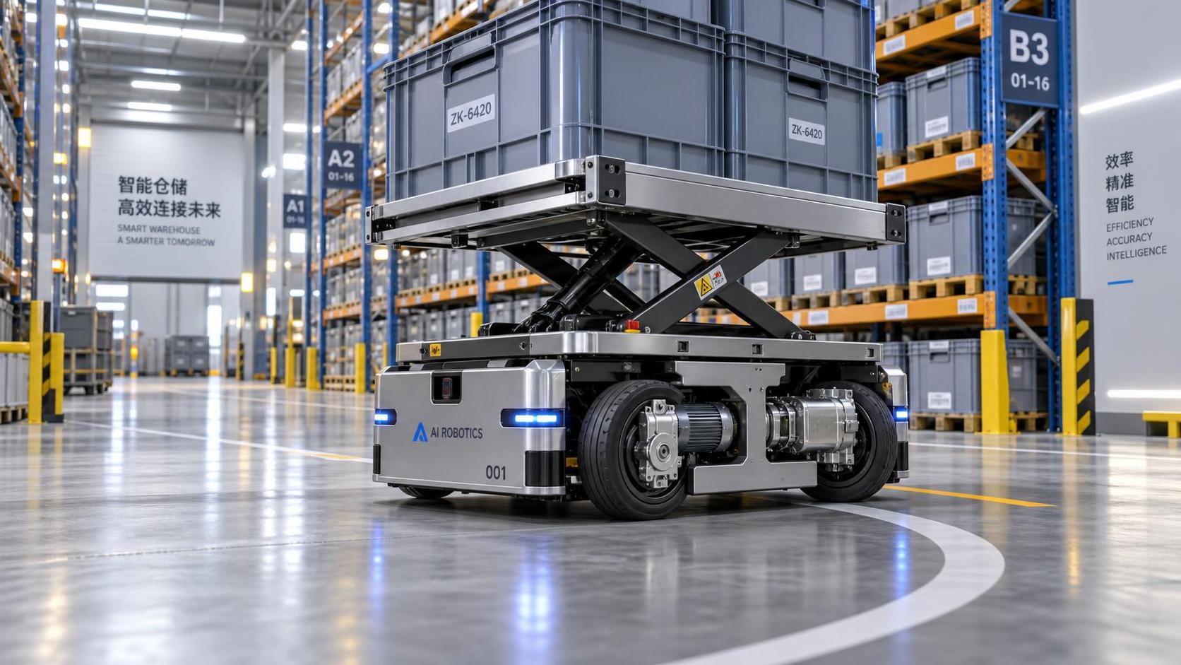 How to size robotic motion systems for AMR payload changes