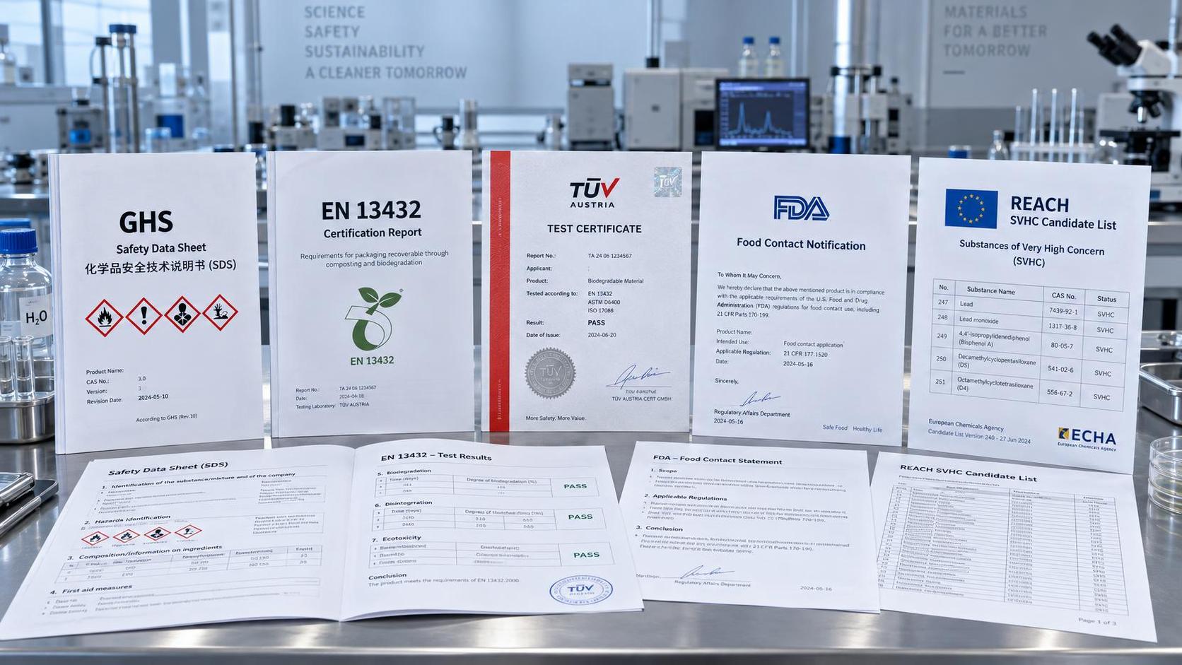 What compliance documents must a bioplastics supplier provide? Bio-Plastics regulatory checklist for procurement