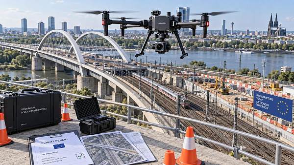 What permits are needed to operate mapping drones in Europe?
