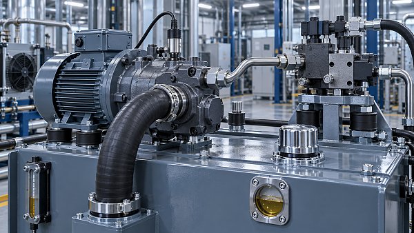 Hydraulic pump noise reduction starts with finding the dominant source