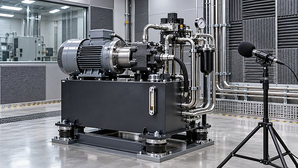 What a low dBA hydraulic pump rating does and does not tell you