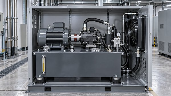 Choosing a low noise pump for a power unit when space is limited