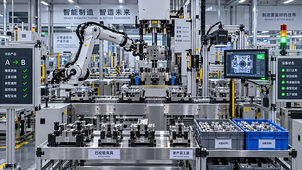 What vertical AI manufacturing platforms can automate in changeovers