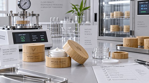 When does bamboo cosmetic packaging make sense for skincare brands?