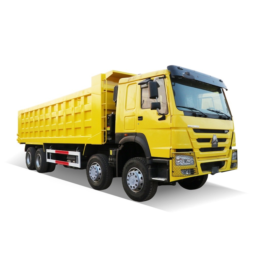شاحنة قلابة Sinotruk HOWO-7 8X4 مستعملة عالية الجودة وفعالة من حيث التكلفة للبيع