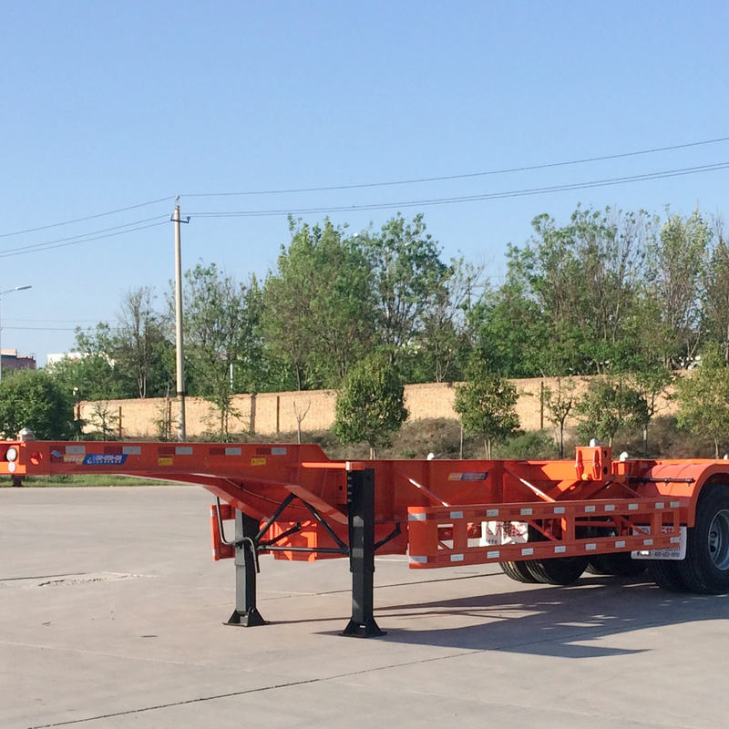 Semi-remorque porte-conteneur de 40 ft Dayun d'occasion