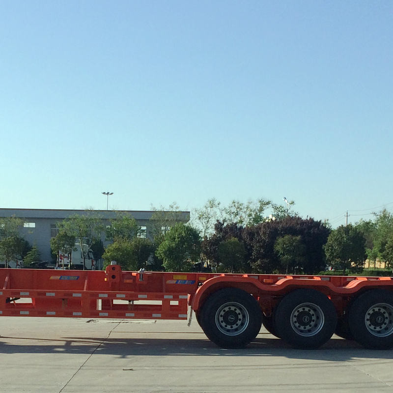 Semi-remorque porte-conteneur de 40 ft Dayun d'occasion