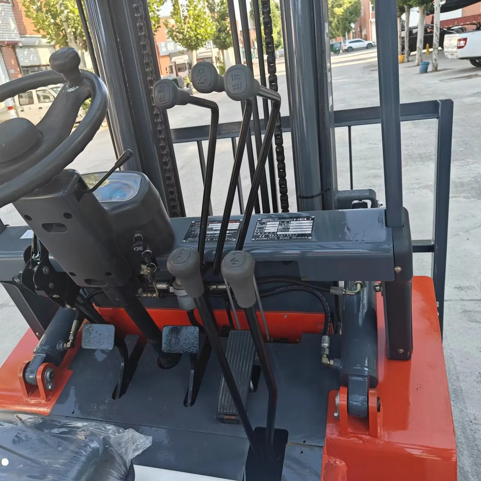 Carretilla elevadora eléctrica