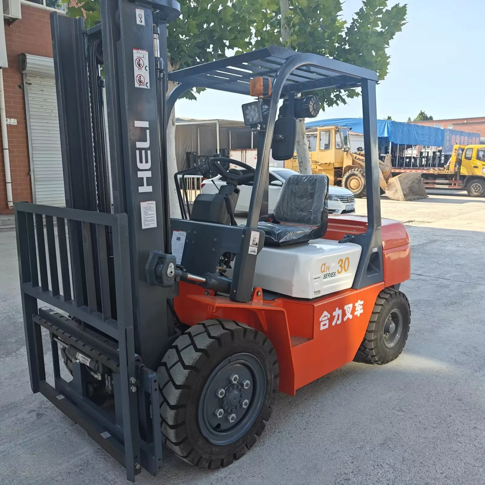 Carretilla elevadora eléctrica usada de 3 Ton 3.5 Ton
