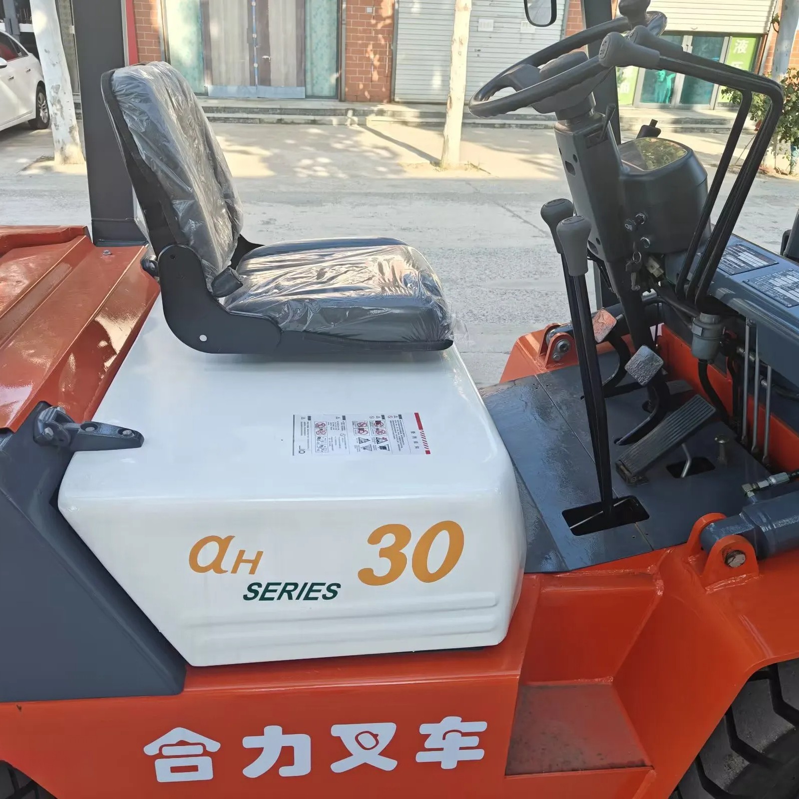 Carretilla elevadora eléctrica usada de 3 Ton 3.5 Ton