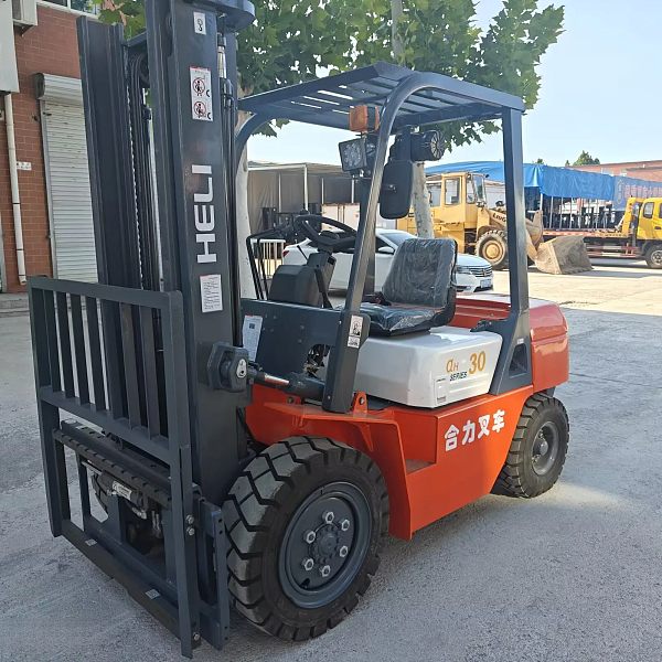 Carretilla elevadora eléctrica usada de 3 Ton 3.5 Ton
