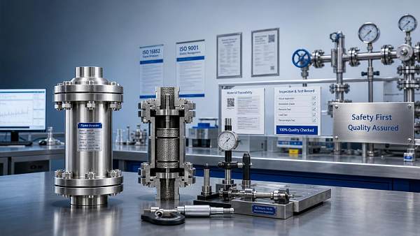 Flame Arrestor Factory Checklist for Critical Process Safety