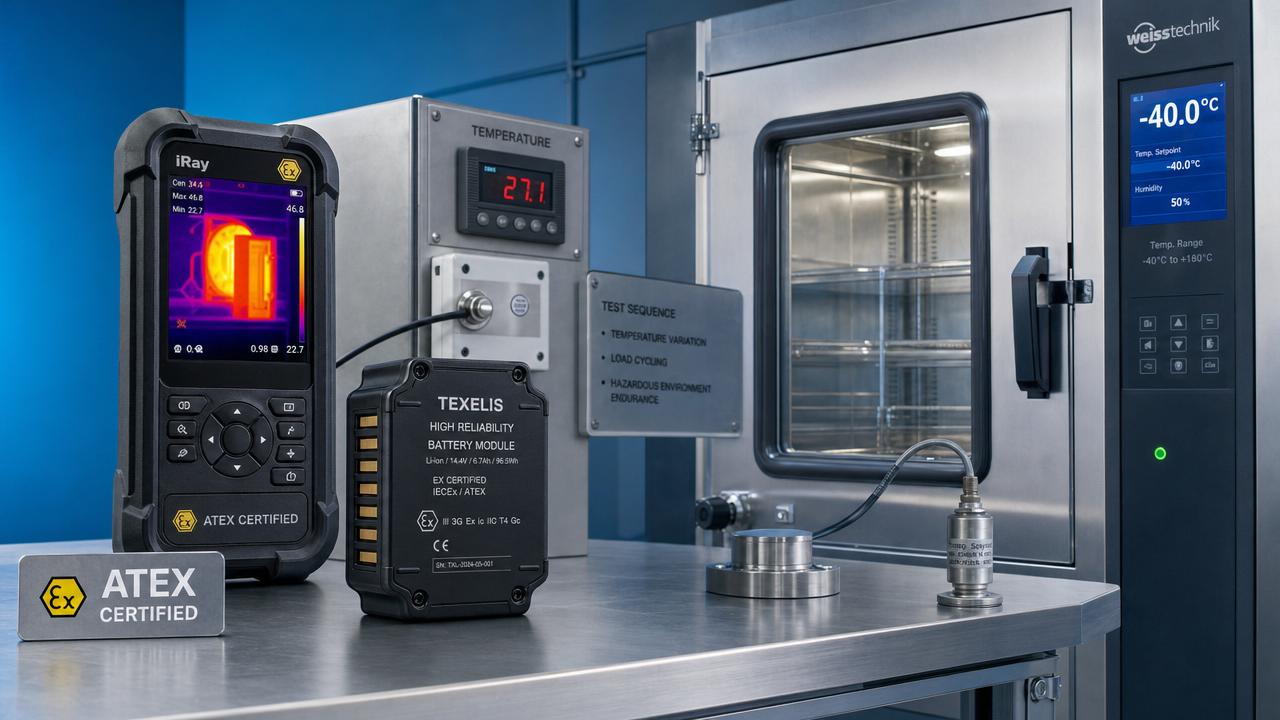 ATEX Battery Life Benchmarks: Runtime by Temperature and Duty Cycle