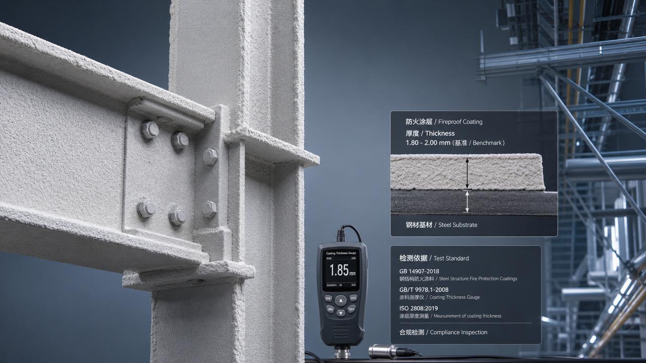 Fireproof Coating Thickness Benchmarks for Steel in Industrial Sites