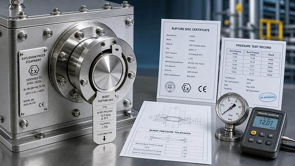 How to Read Explosion Vent Burst Pressure Data Correctly