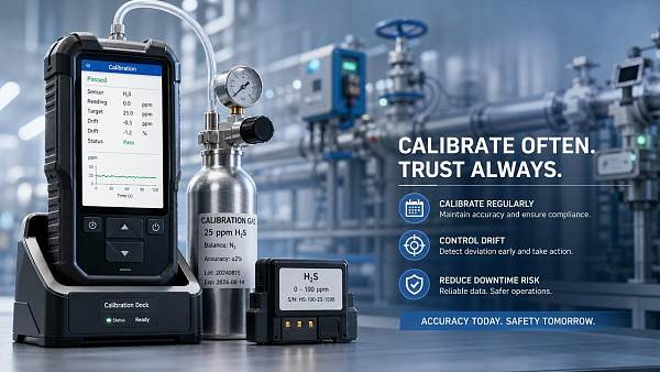 Gas Monitor Calibration Frequency: Avoiding Drift and Downtime