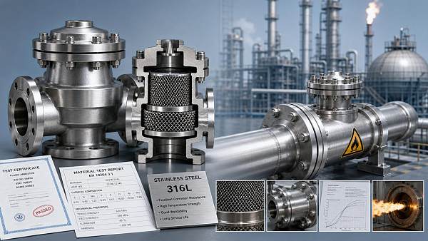 How to Compare a Flame Arrestor Factory for Hazardous Process Applications