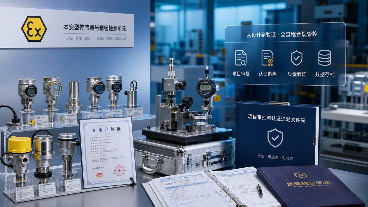 Intrinsically Safe Sensors Factory Approval Guide