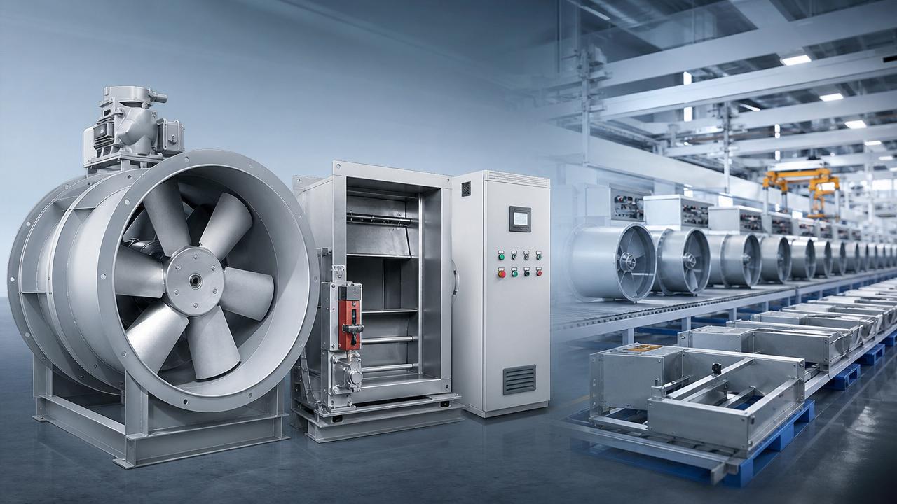 How to Evaluate a Smoke Extraction System Factory for High-Rise Projects
