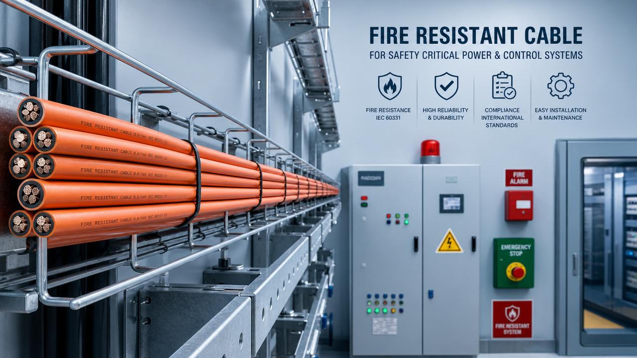 Fire Resistant Cable OEM Supplier Checklist for Plant Safety Upgrades