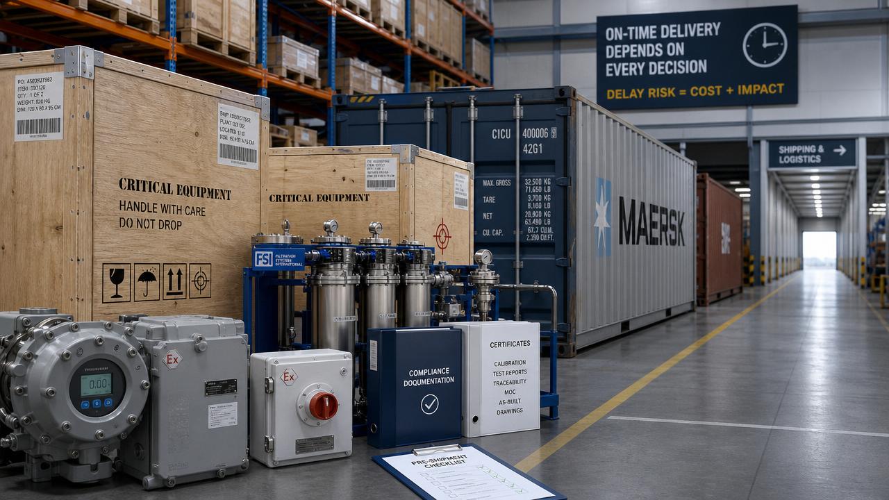 Supply Chain Management Risks That Delay Critical Equipment Delivery