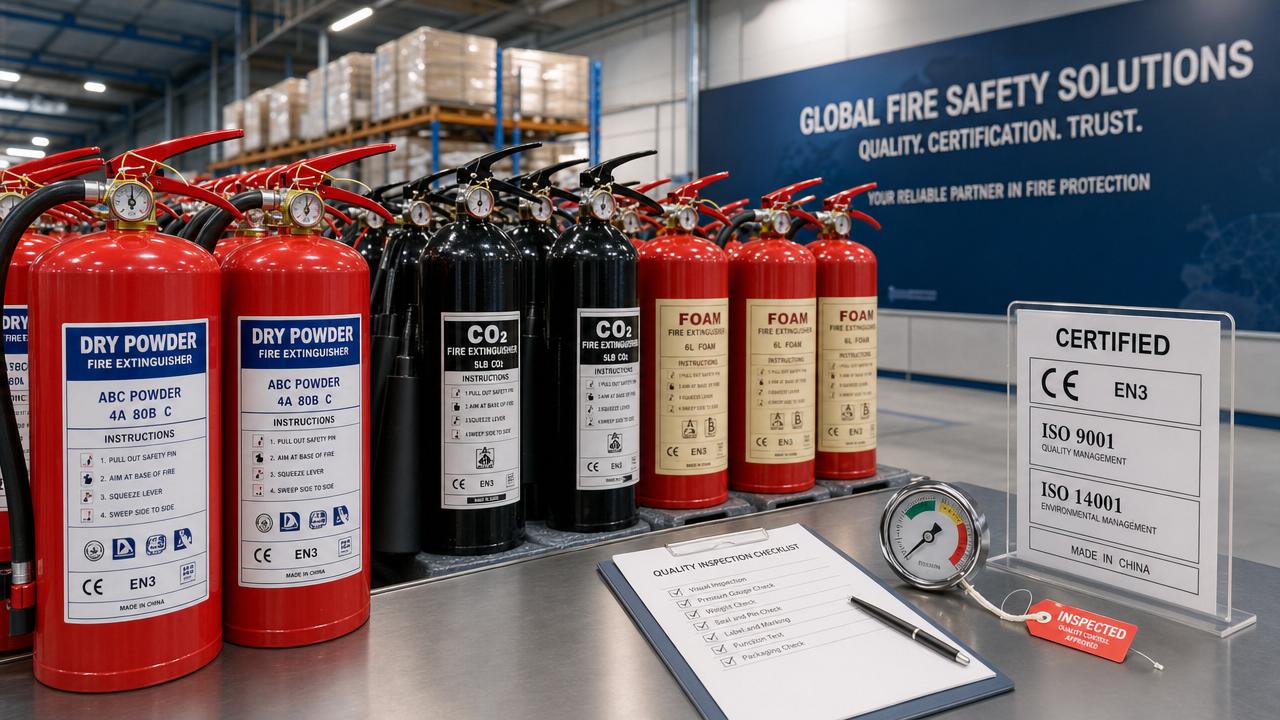 Industrial Fire Extinguisher Wholesale: Key Quality Checks Before Ordering